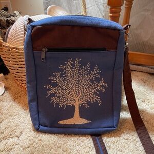 BUDDHA GROOVE crossbody Tree of Life bag